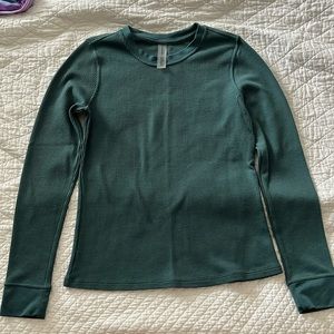 Outdoor Voices Long Sleeve Waffle Shirt